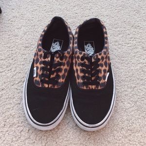 Vans leopard black/white era